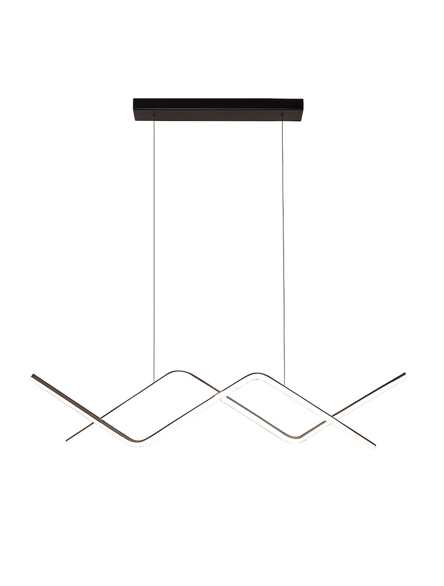 Lustră Led VG 46W 4000K IP20 L900mm VP42472-2 negru Luminaled