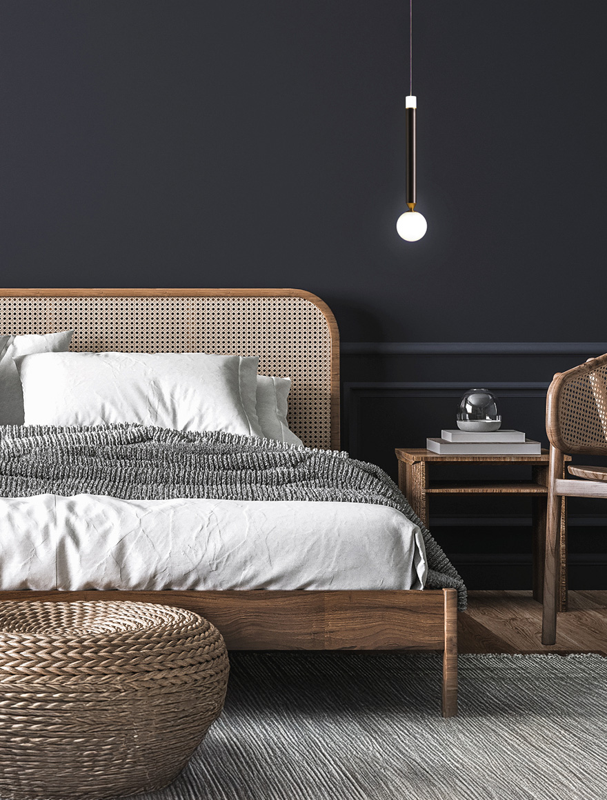 Подвесной LED-светильник VG 6W, 4000K, IP20, коричневый, VP42350-2, Luminaled