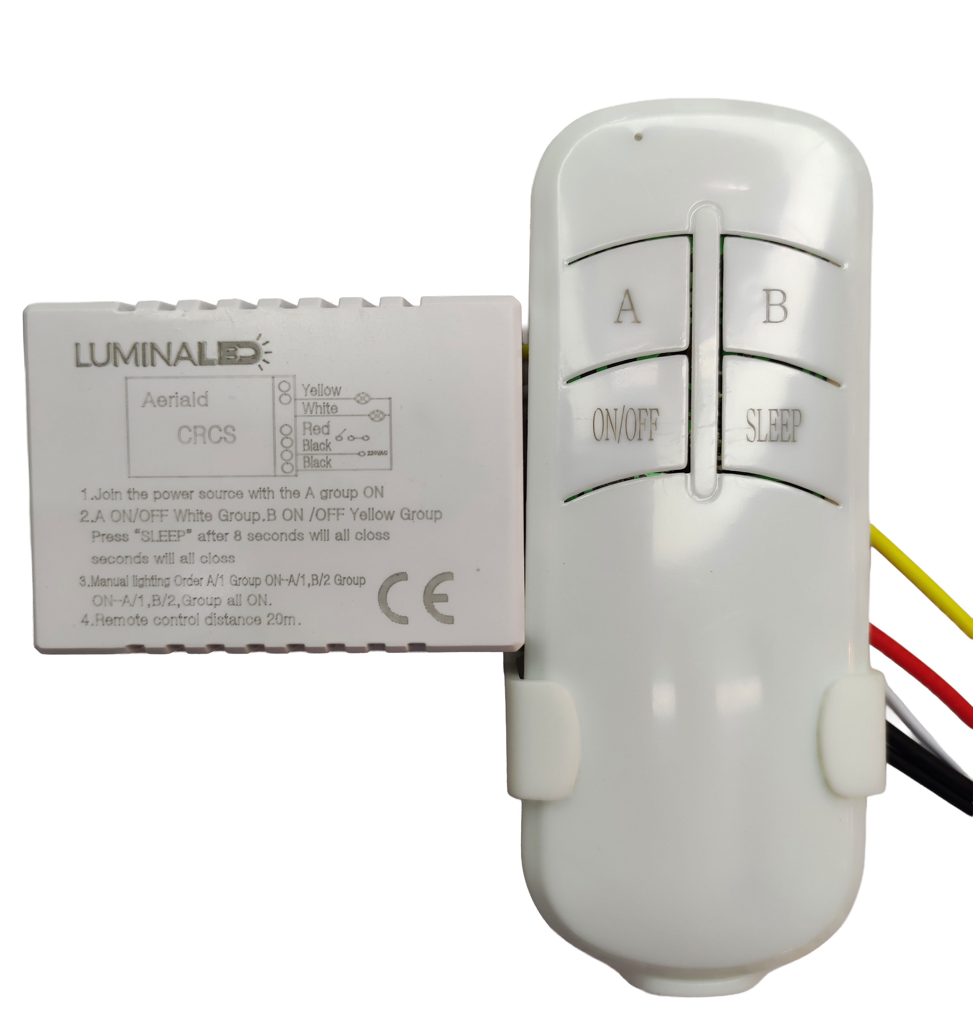 Пульт дистанционного управления с выключателем, 2 канала, 220 В