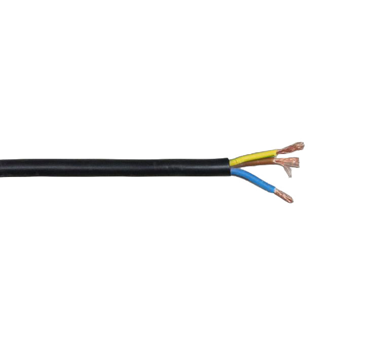 Электрический провод ПВС 3×1,5 мм², чёрный (100 м)