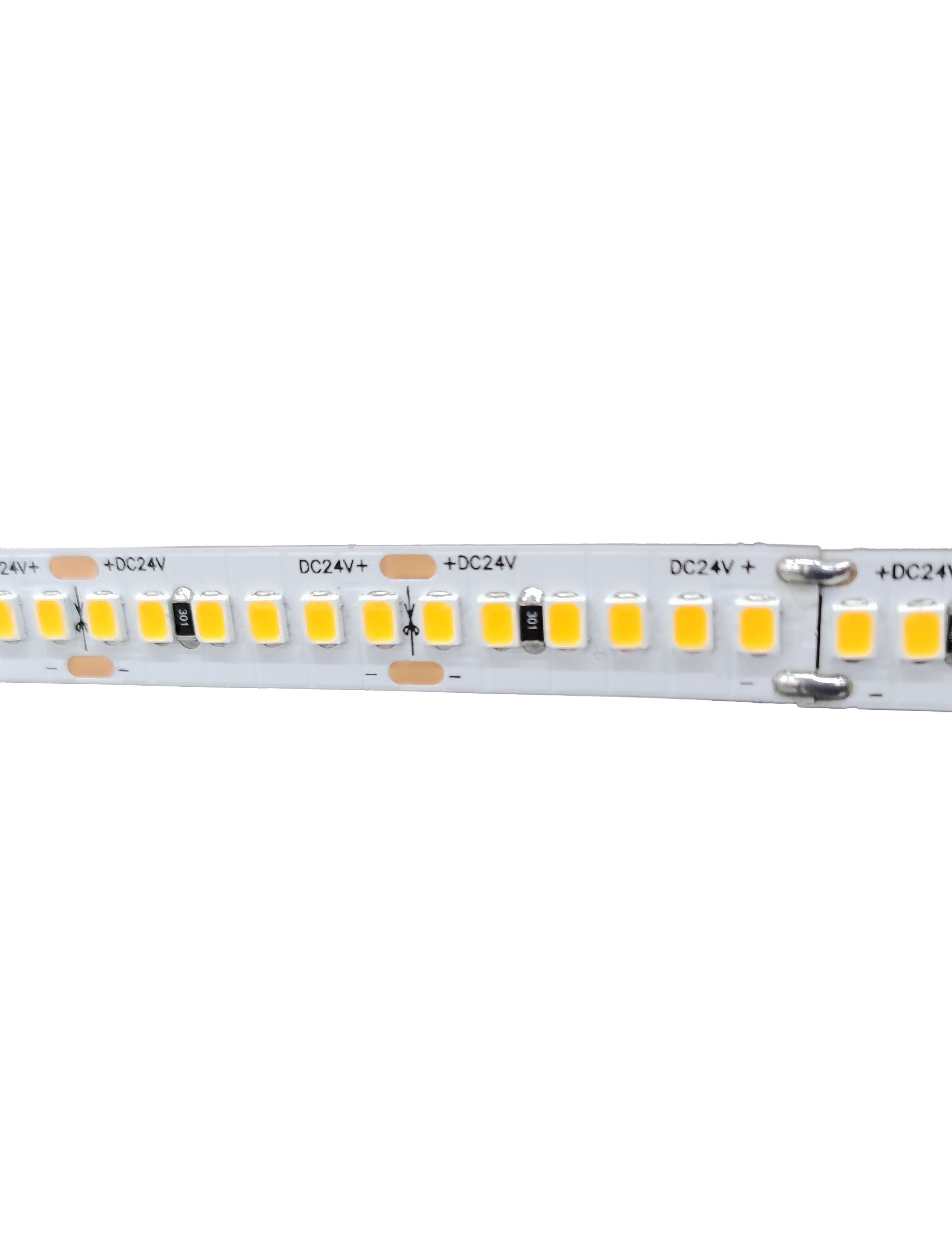 Светодиодная лента SMD2835 22 Вт 24 В 240 светодиодов/м IP20 3000K 5 м LuminaLED