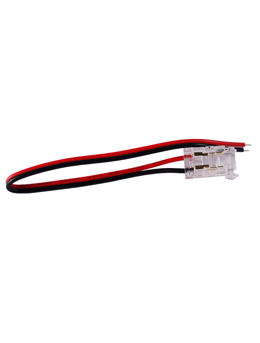 Conector de alimentare p/u bandă LED COB 8mm LuminaLED