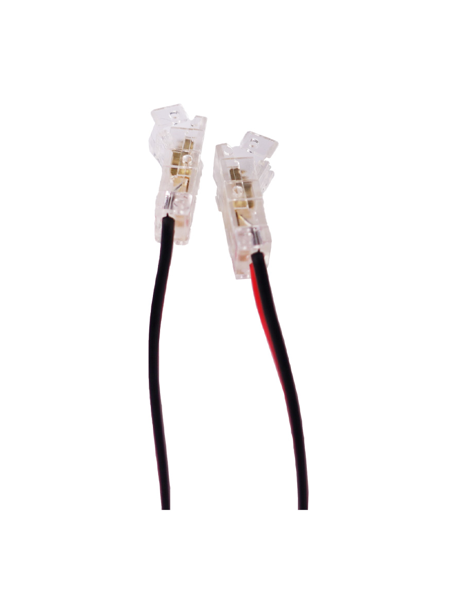 Гибкий соединитель с проводом для светодиодной ленты COB 5 мм LuminaLED