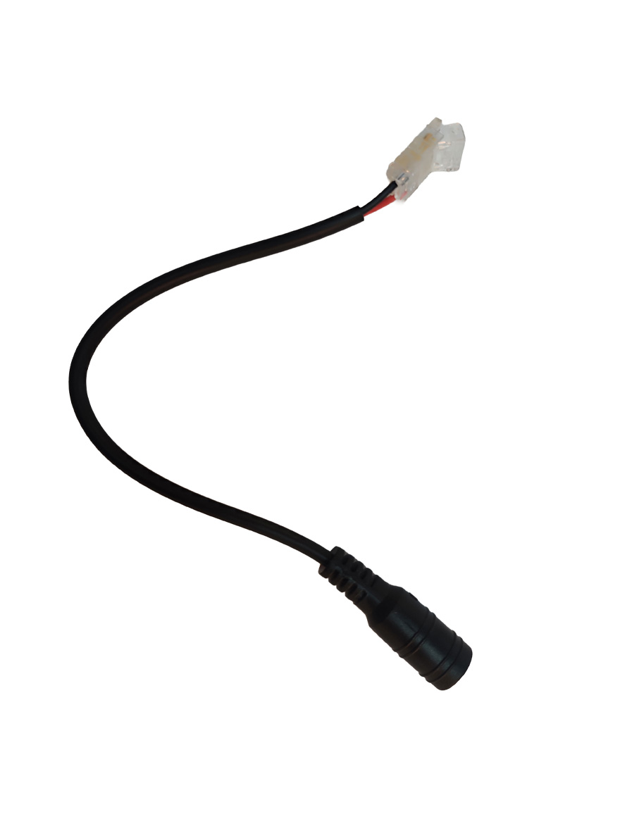 Разъем питания постоянного тока для 8-мм COB светодиодной ленты LuminaLED