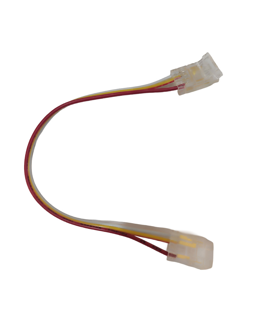 Conector flex cu fir p/u bandă LED COB/SMD2835 CCT 10mm LuminaLED