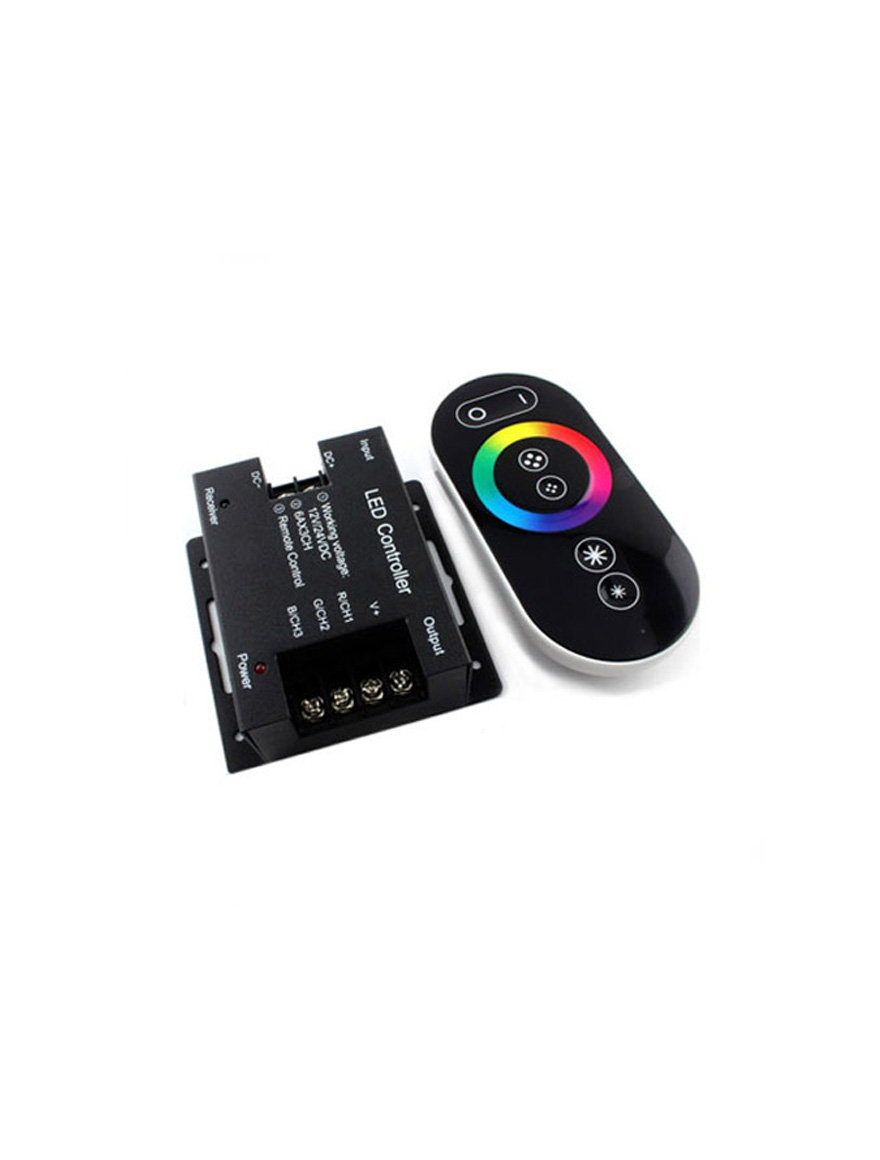 Контроллер светодиодной ленты RGB 6A*3CH, 12V:<216W, 24V:<432W LuminaLED