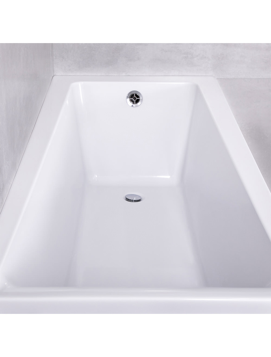 80096 Прямоугольная акриловая ванна 1700x700 + комплект ножек Lorena Cersanit