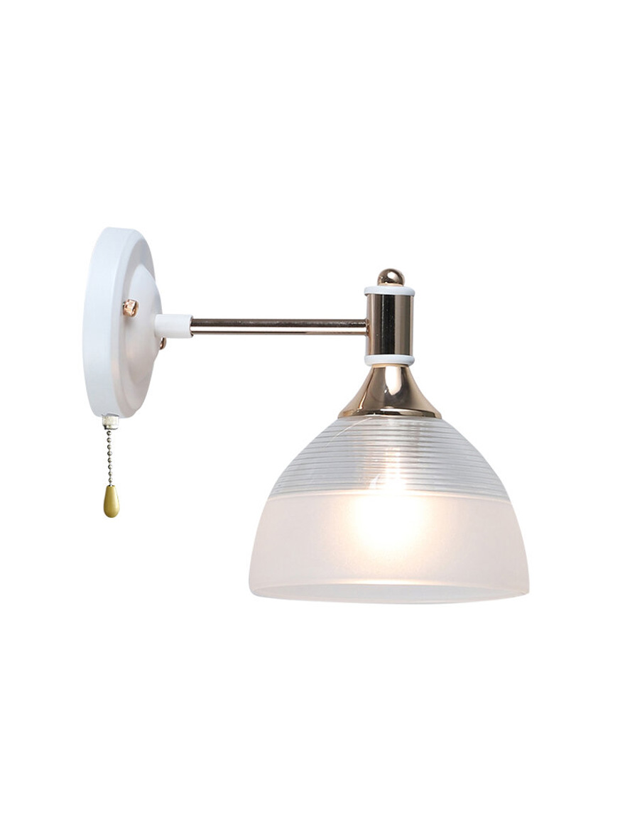 Настенный светильник 1xE27, белый + золото, S11409-1, Luminaled