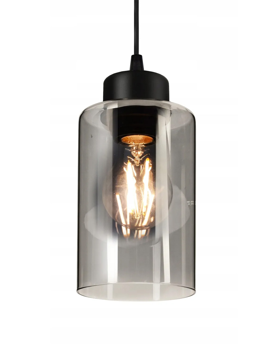 Подвесной светильник 1xE27, чёрный, S11440-1, Luminaled