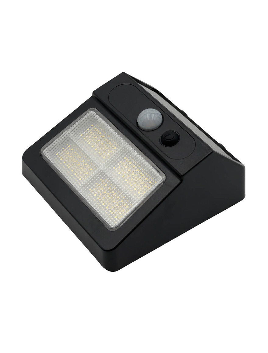 Corp de ilum. pe perete solar ZQ-BD-002YX 3000-6500K senz. misc IP65