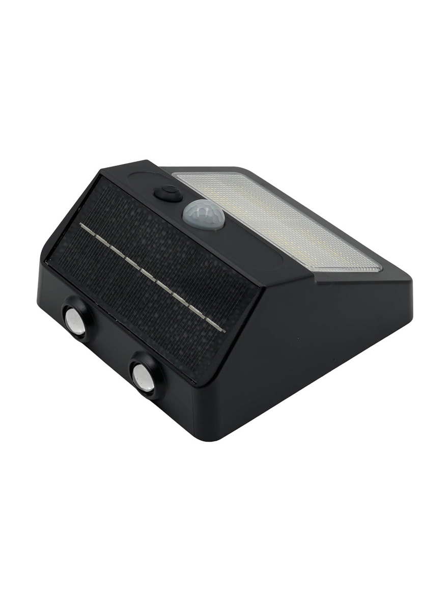 Corp de ilum. pe perete solar ZQ-BD-002YX 3000-6500K senz. misc IP65