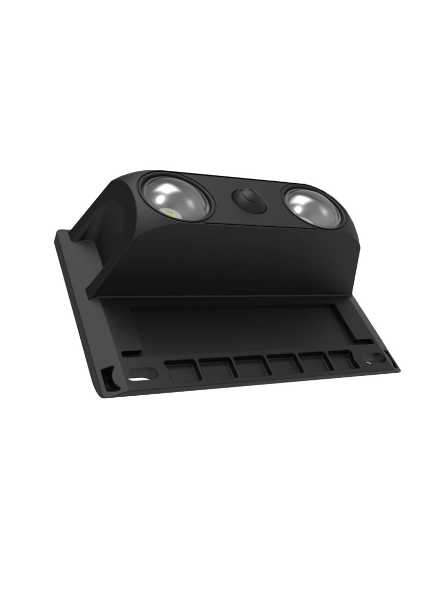 Corp de ilum. pe perete solar ZQ-WQD-002 12CCT+RGB IP65