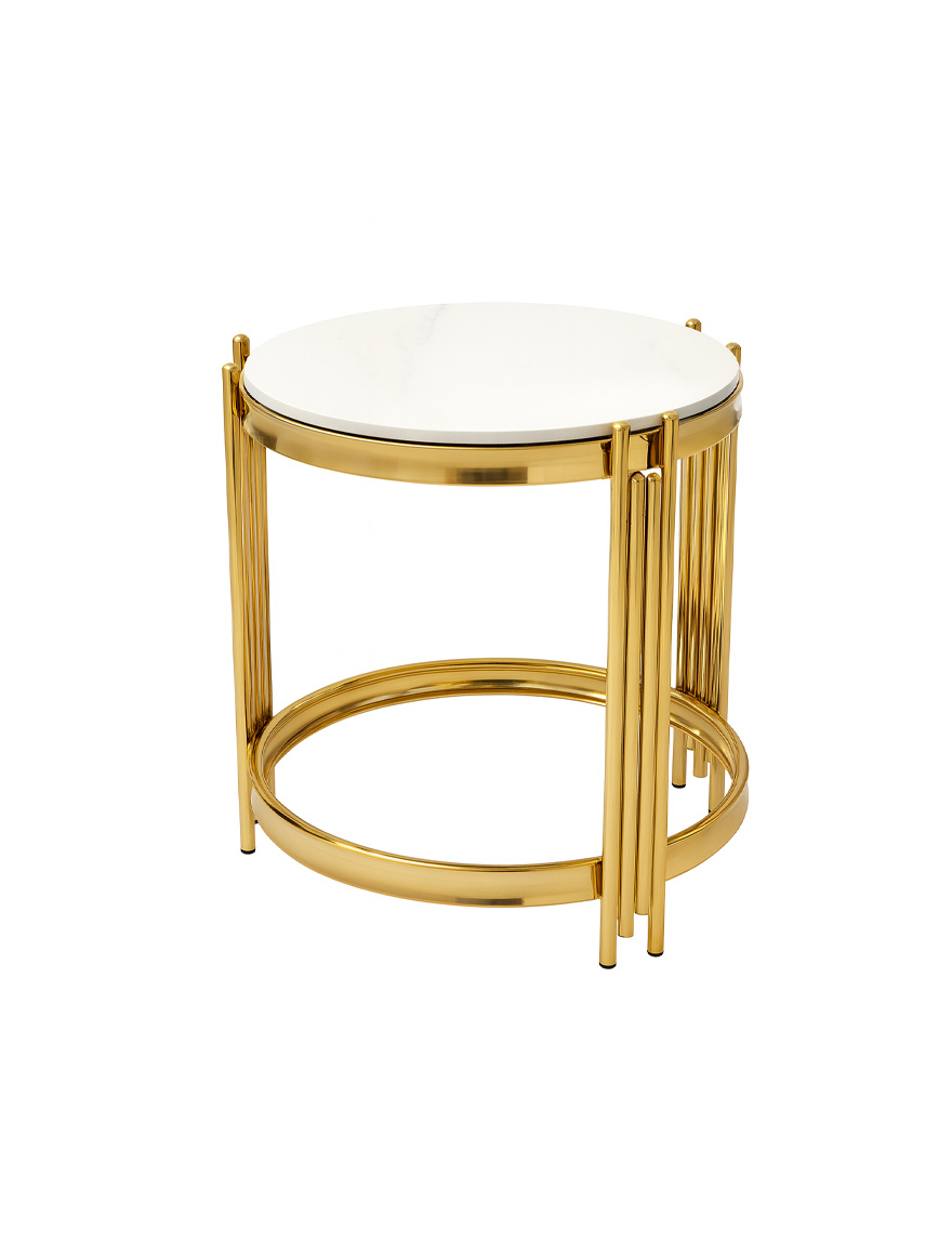 Журнальный столик 35 B6602A золотой Luminaled