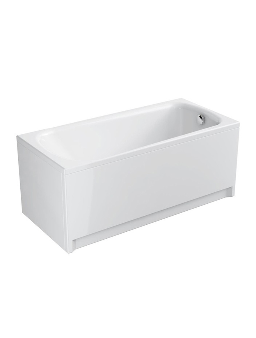 81175 Cadă dreptunghiulară Nao acril 1500x700 + set piciorușe Cersanit