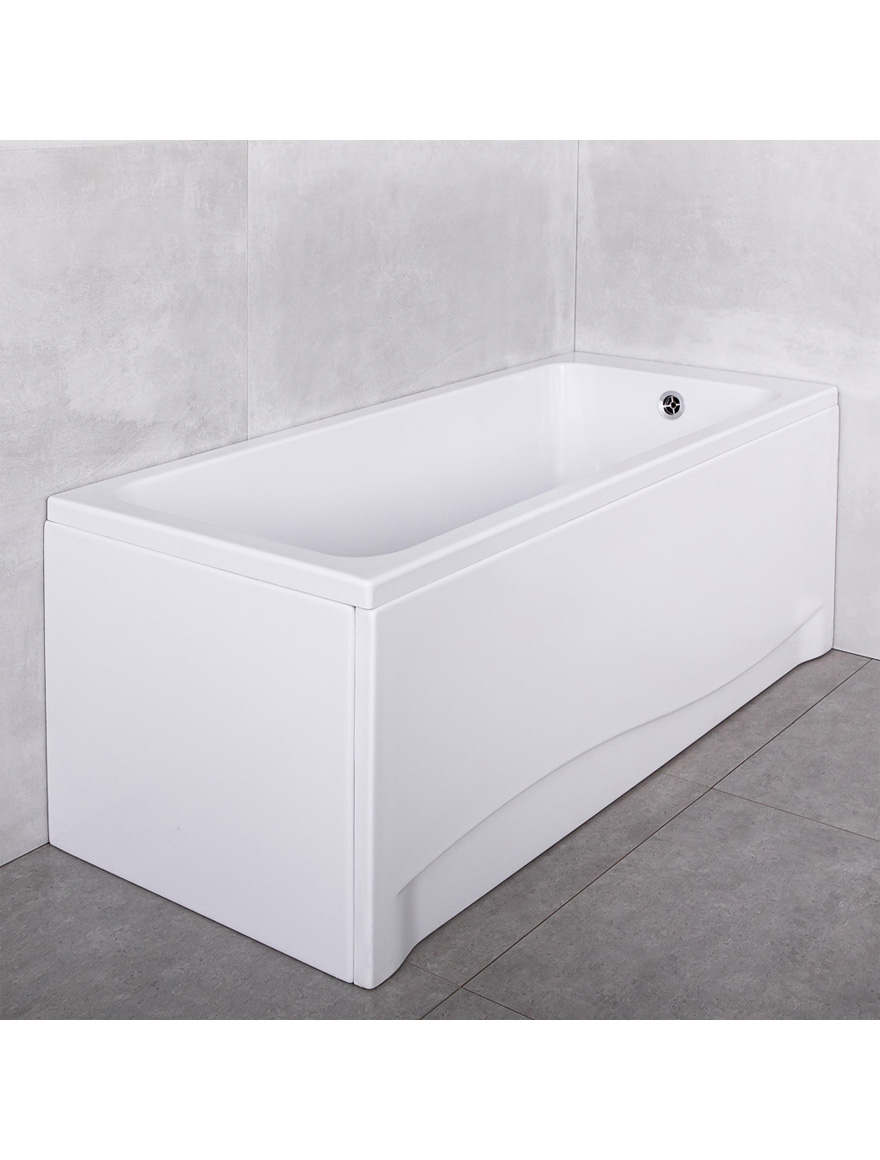 83419 Cadă dreptunghiulară Blissa acril 1700x700 + set piciorușe Cersanit