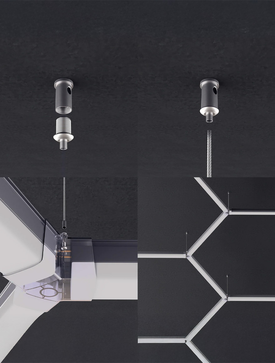 Подвесной провод для светильника ZT 1M Luminaled