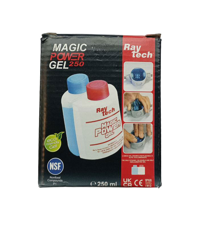 Изолирующий гель IP68 Raytech Magic Power, 250 мл, прозрачный/синий