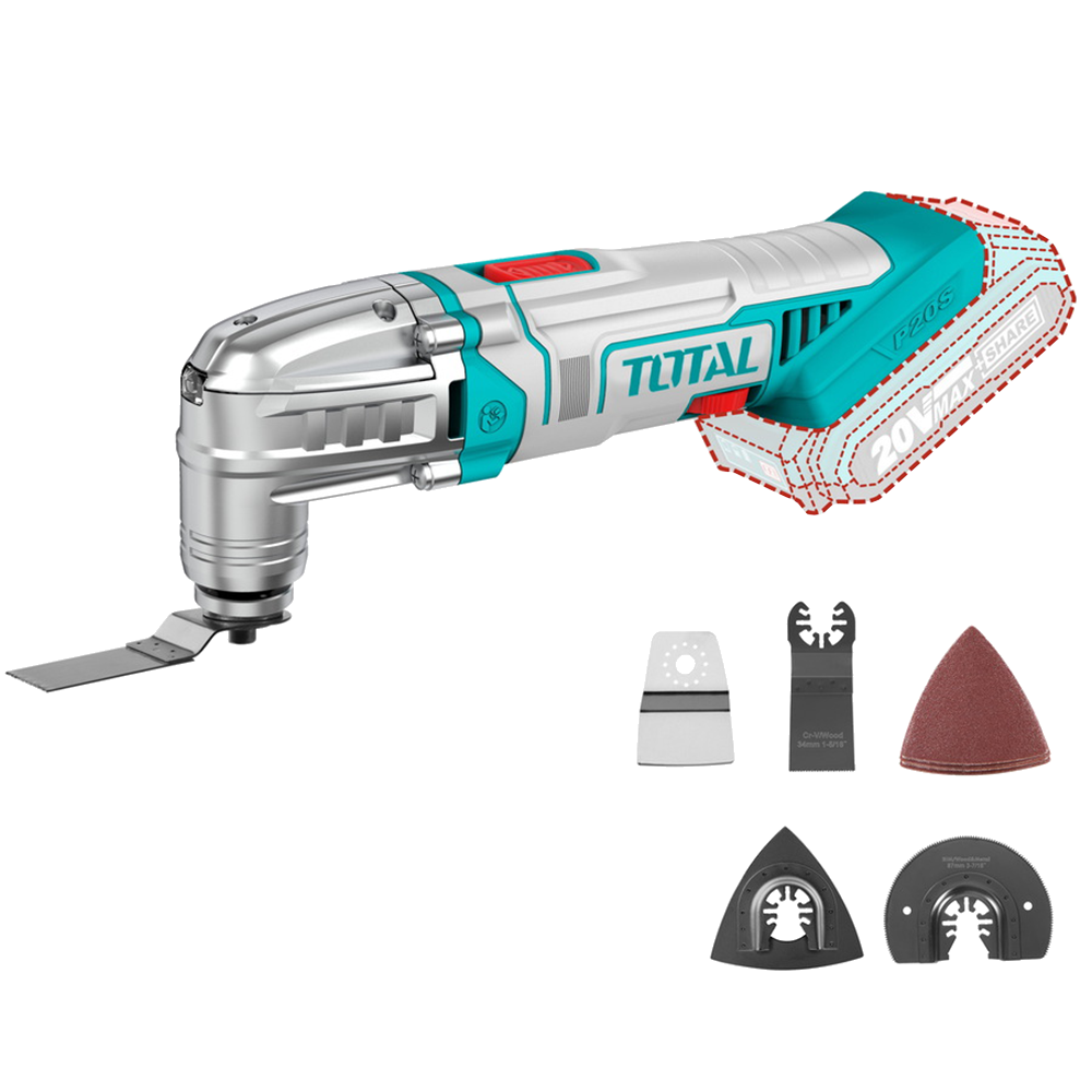 Инструмент Реноватор многофункциональный без аккумулятора 20.0В Total TMLI2022