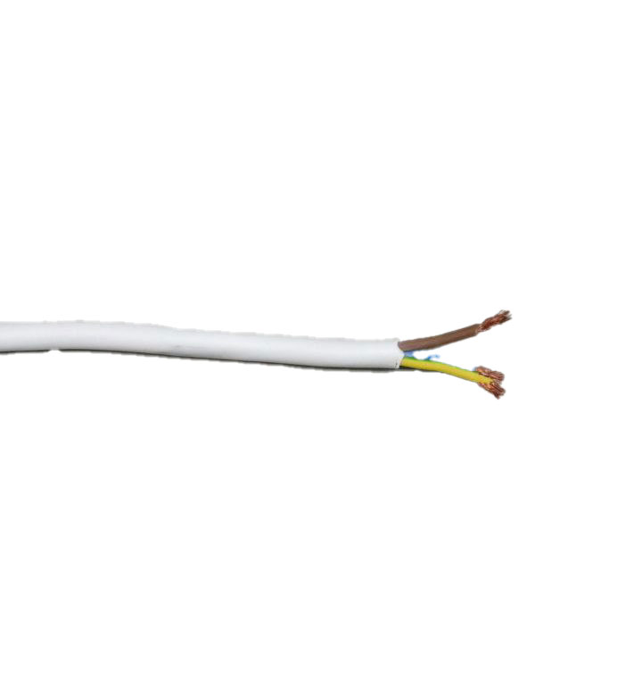 Электрический провод 05VV-F 3×1,5 мм², белый, TopKab