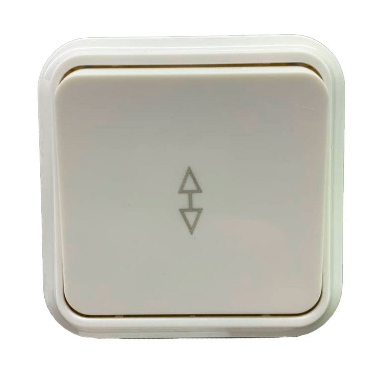 Обычный выключатель 1P 10A с белой лестничной головкой SELENA 1000 кВт