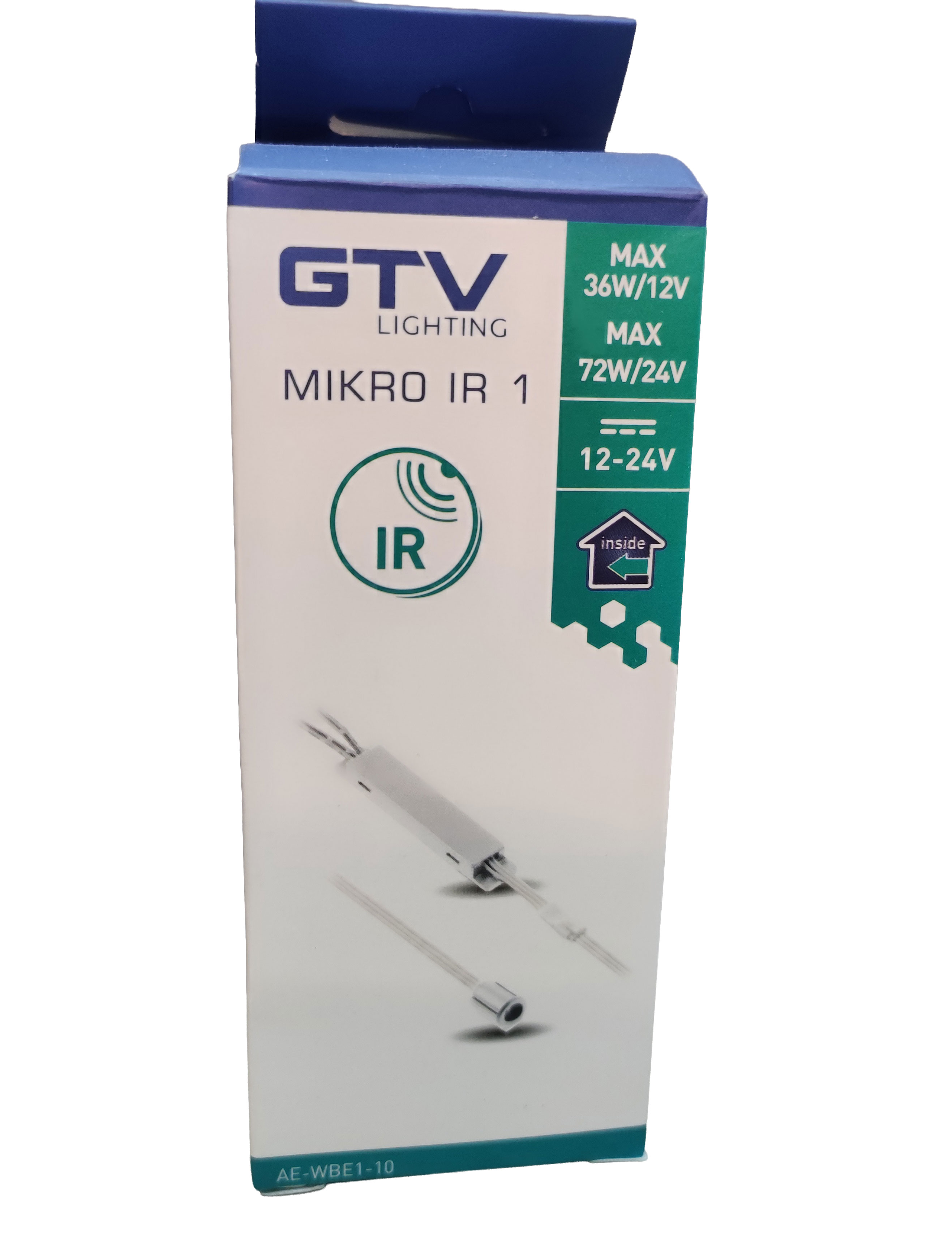 Senzor deschidere ușă micro 5cm 12-24V 36-72W 3A alb GTV