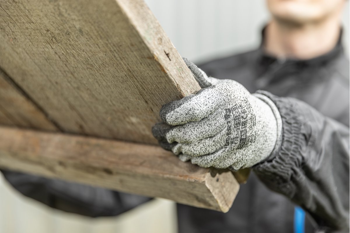 Mănuși de lucru FUHSE acoperite cu poliuretan anti-tăiere, mărimea 9, HOGERT