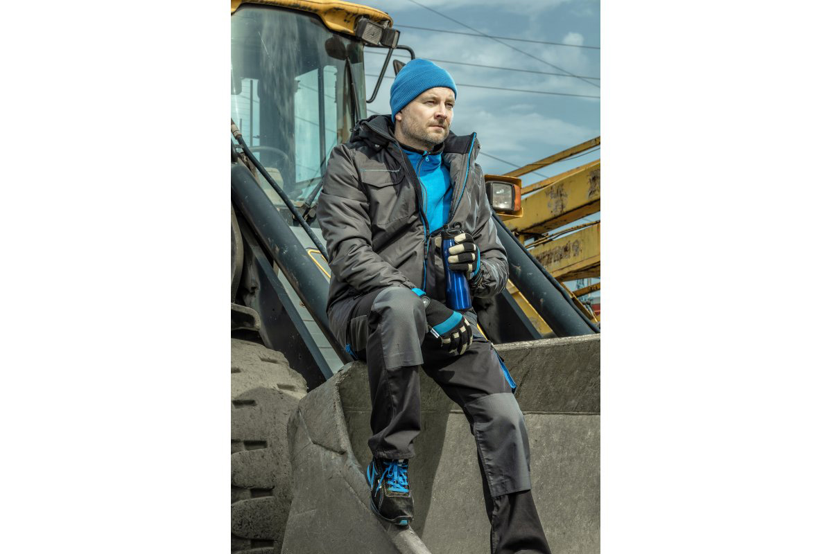 Scurtă de lucru REN izolată termic gri închis L (52) HOGERT