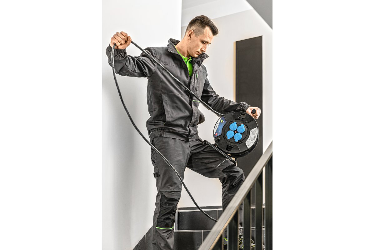 Scurtă de lucru LEMBERG gri închis XL (54) HOGERT