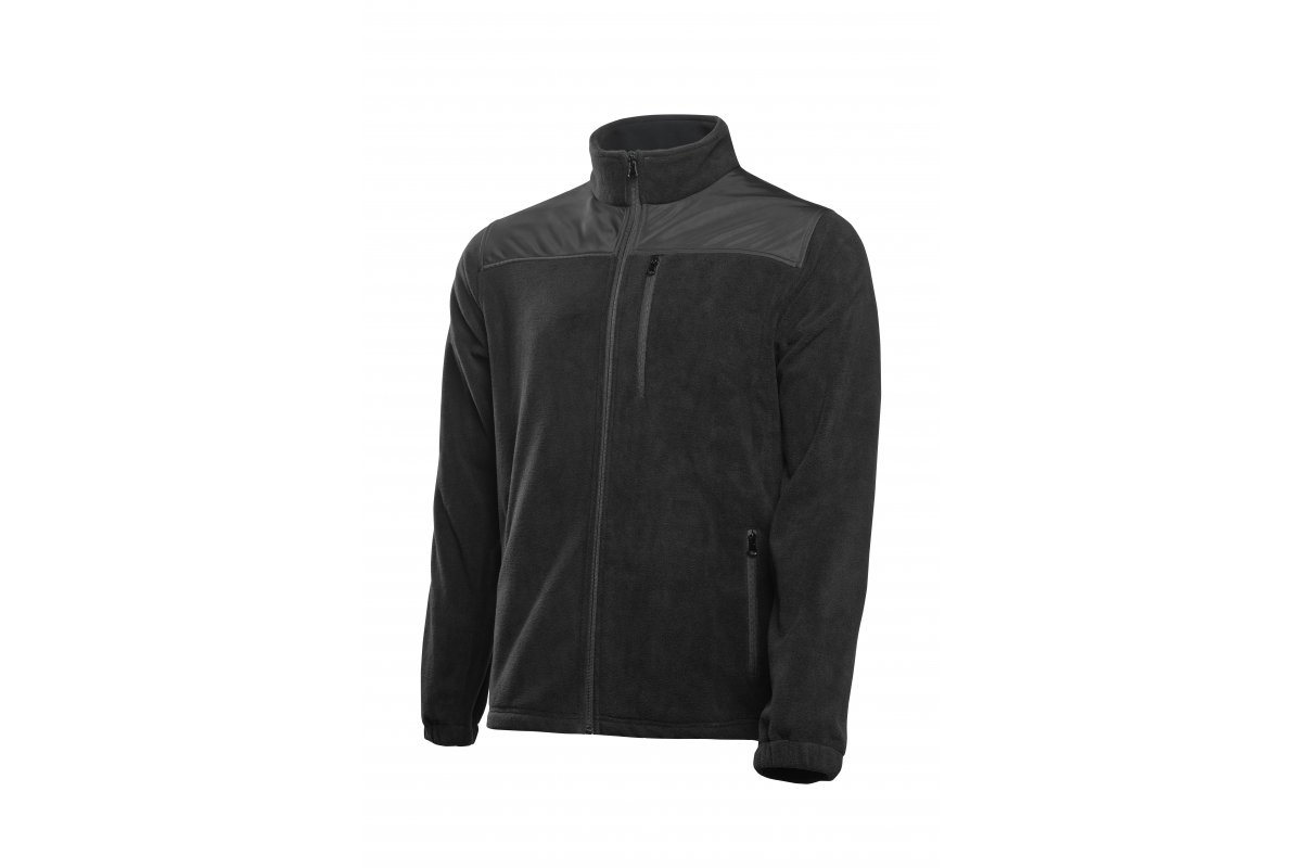 Hanorac cu fermuar OXFORD negru M (50) HOGERT