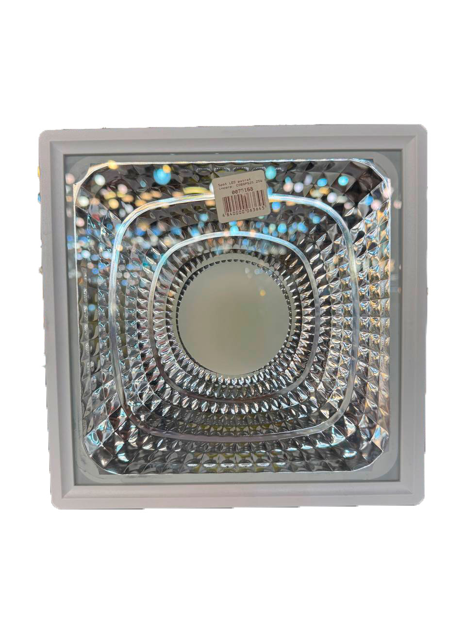 Spot LED COBGPS25 pătrat încorp. 25W D240mm 6000K Luminaled