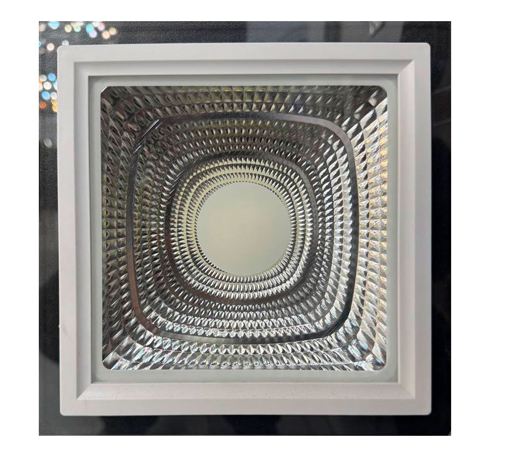 Spot LED COBGPS15 pătrat încorp. 15W D160mm 6000K Luminaled