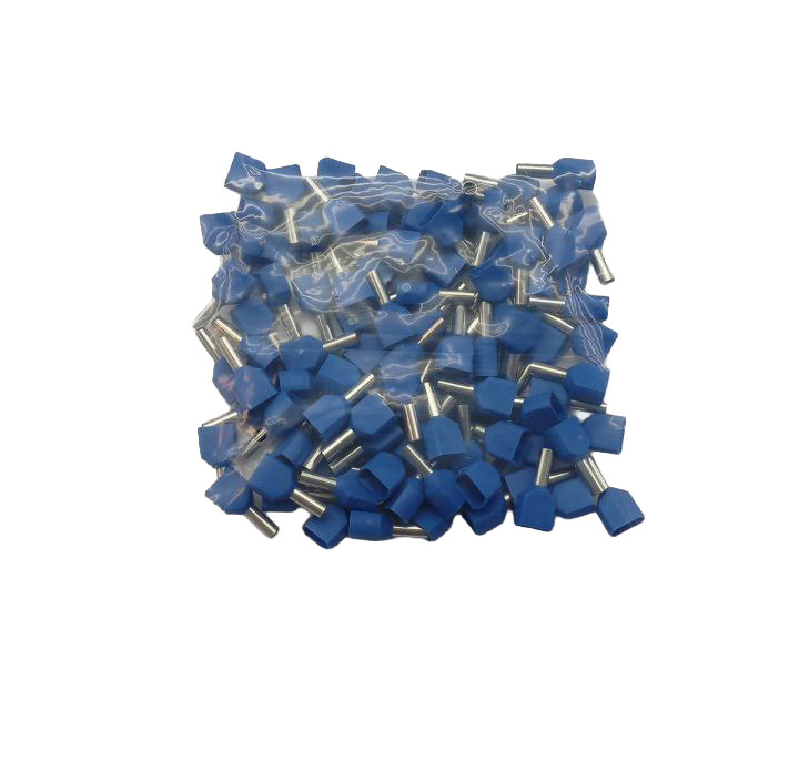 Двойной наконечник-гильза 2,5 мм² TE2508, LUMINALED, 100 шт.