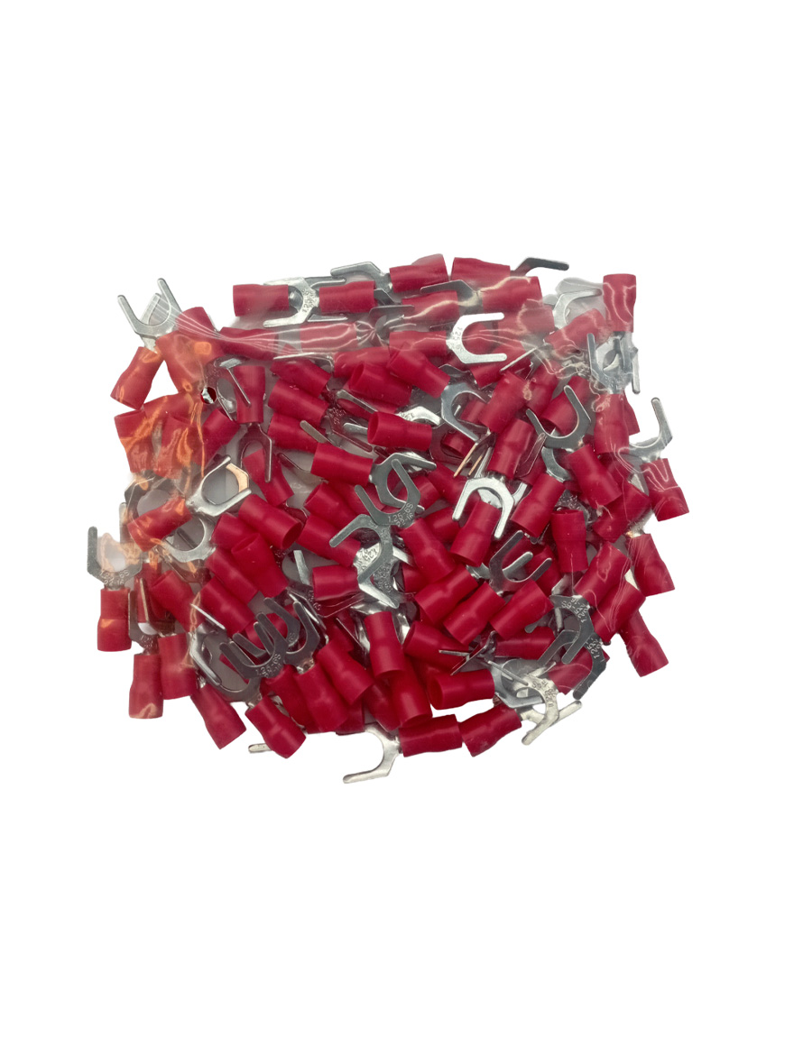 Клемма вилочного типа 0,5-1,5 мм² M6 SV1-6 с подсветкой, 100 шт.