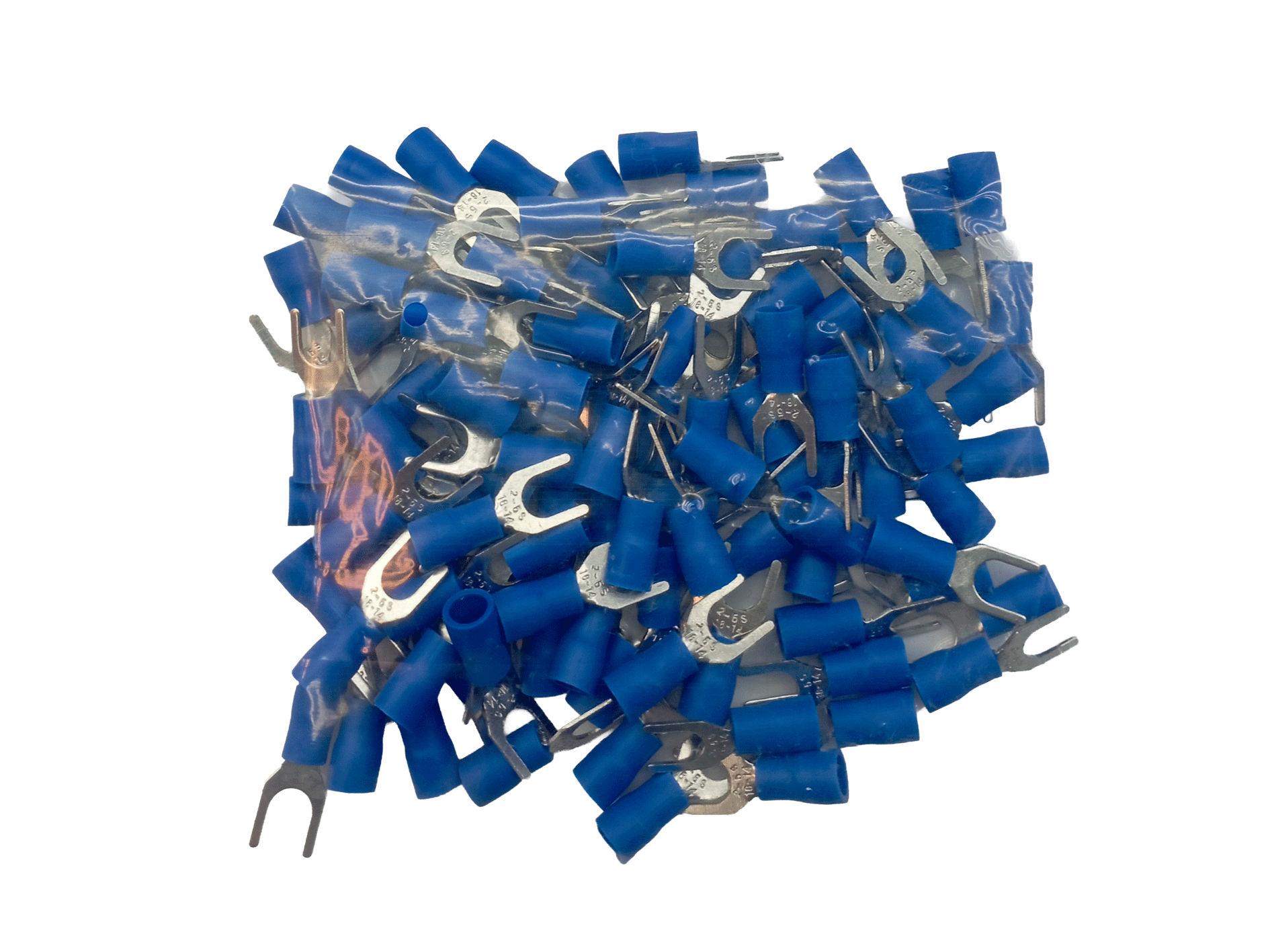 Клемма вилочного типа 1,5-2,5 мм² M5 S SV2-5S с подсветкой, 100 шт.