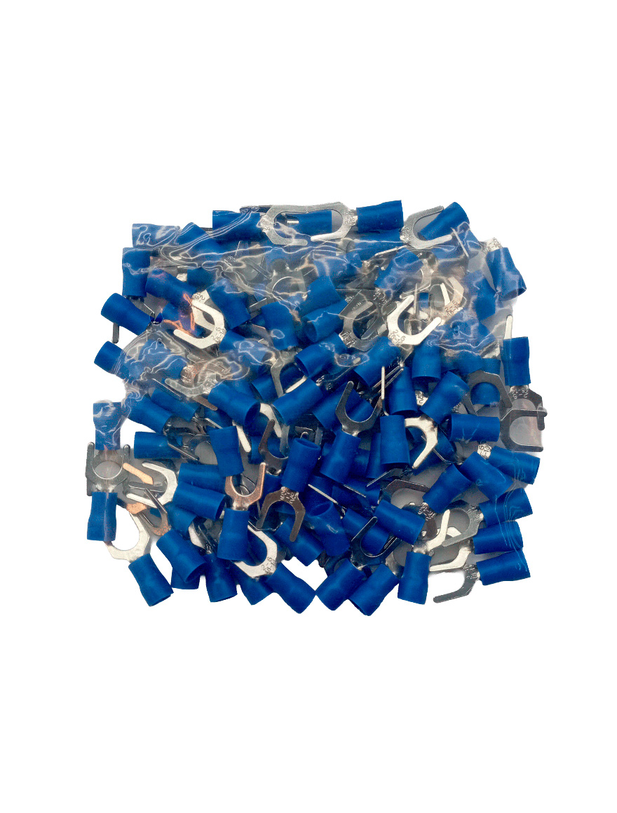 Клемма вилочного типа 1,5-2,5 мм² M6 SV2-6 с подсветкой, 100 шт.