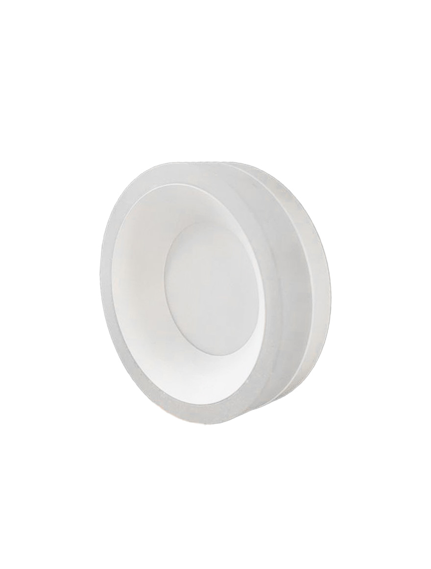 Встраиваемый прожектор 1xMR16 D71/45mm H66mm IP54 круглый белый Luminaled