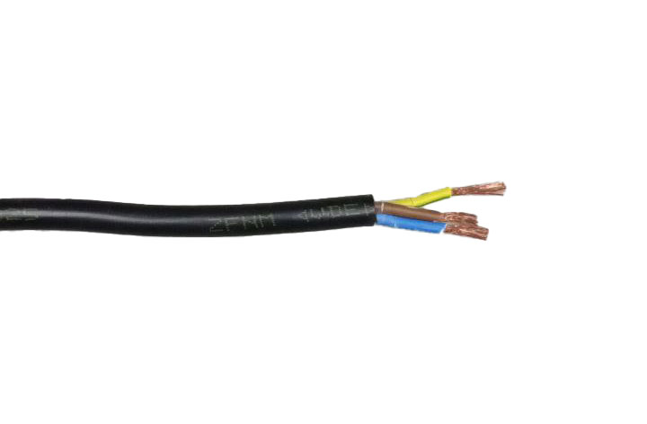 Fir electric H05VV-F 3x1.5mm negru (PVS) TopKab