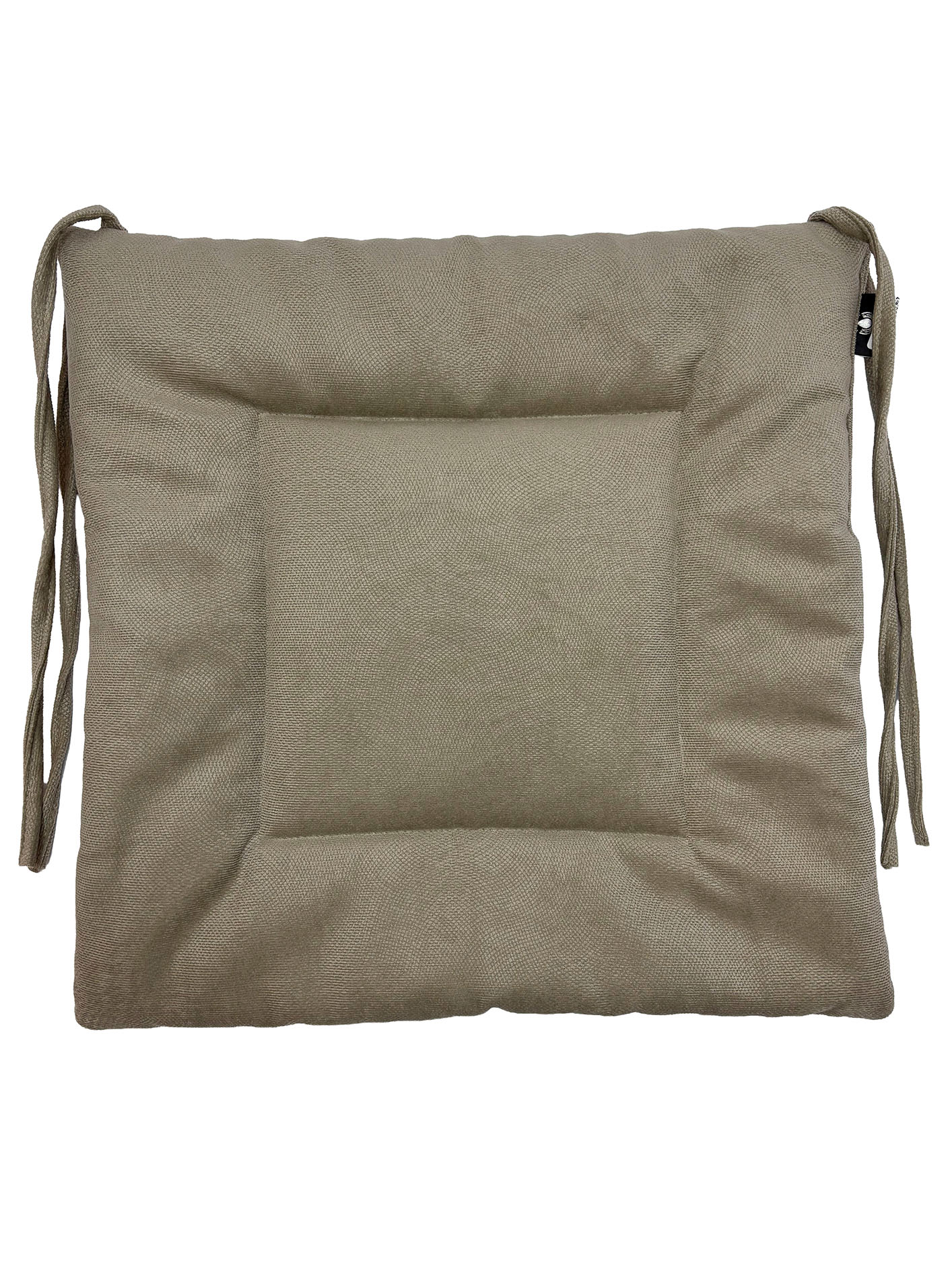 Подушка для стула 40*40 см с кружевом BEJ 42