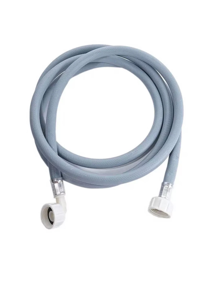 Furtun alimentare apă p/u mașină de spălat  PVC 3/4 FF cu cot 2m