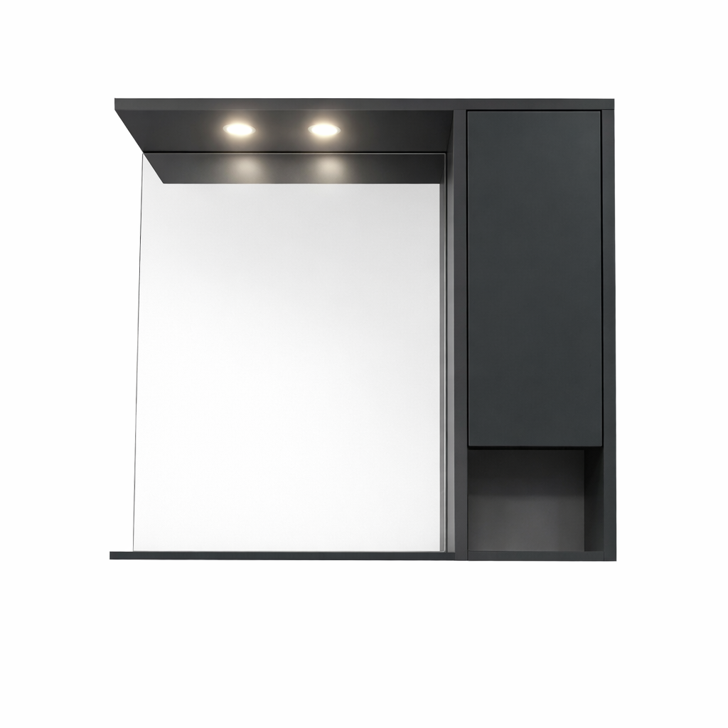 Oglinda p/u mobilier de baie MELIS ANTRACITE 80cm