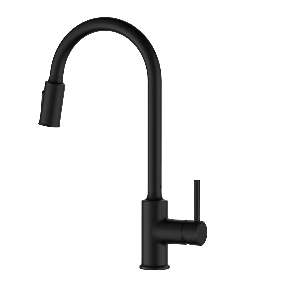 Baterie bucatarie SanDonna CAMI negru