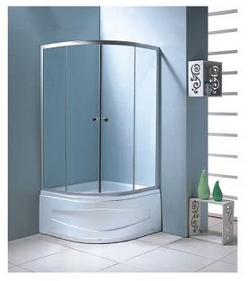 Cabina de dus 800*800*1950cada inalta forma rotunda sticl trans 29037