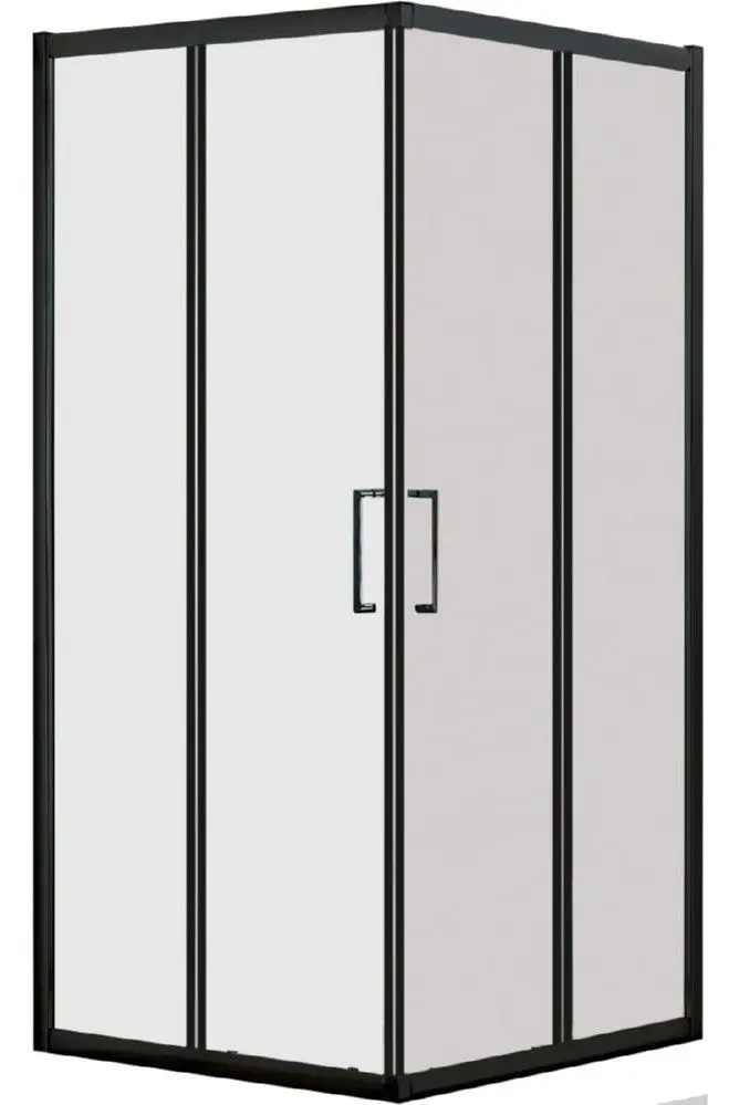 Cabina de dus 90*90mm dreptunghiulara neagra KYC-N41K 39524
