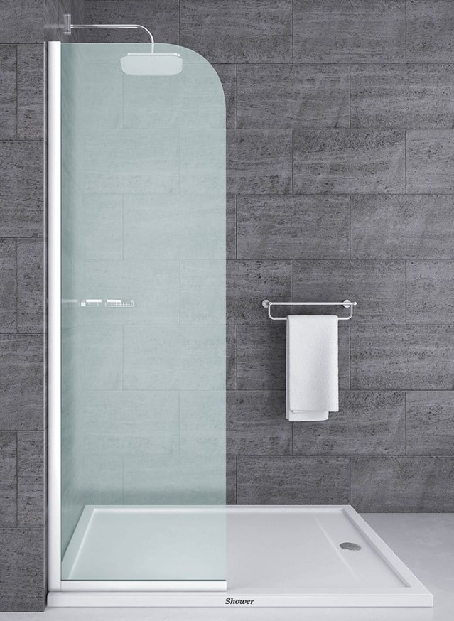 Sticla p/u cabina JOY transparenta 90cm H:190 6mm