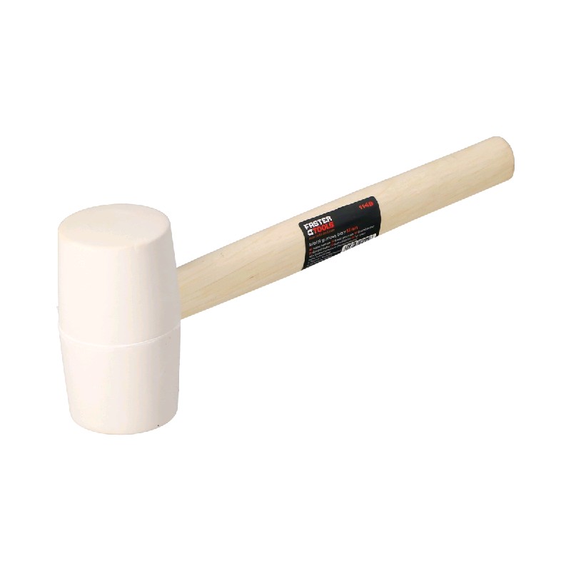 Ciocan cauciuc 55mm alb 1149