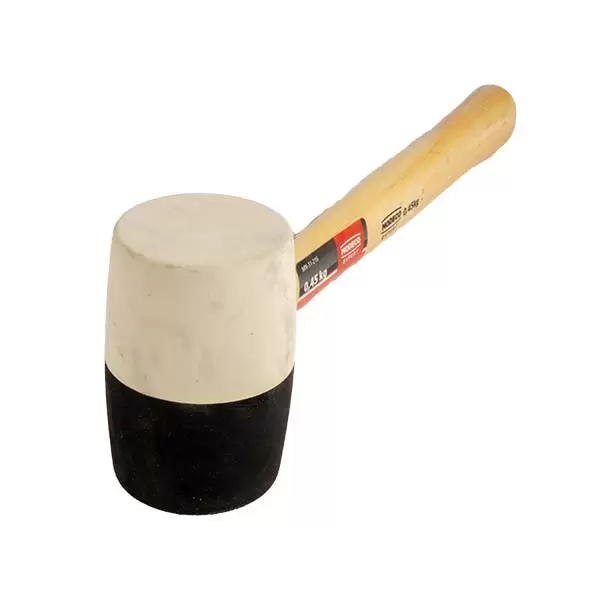 Резиновый молоток 0,68 кг с деревянным бойком 303402