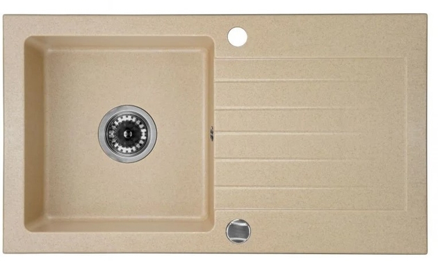 Chiuveta granit 760*440mm*160 set fiting gri 29447