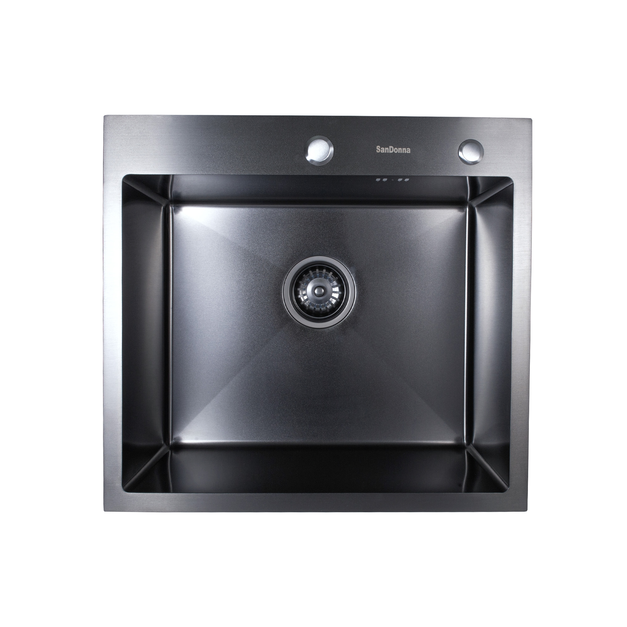 Chiuveta SanDonna  handamade HD5550 Negru VOR57925