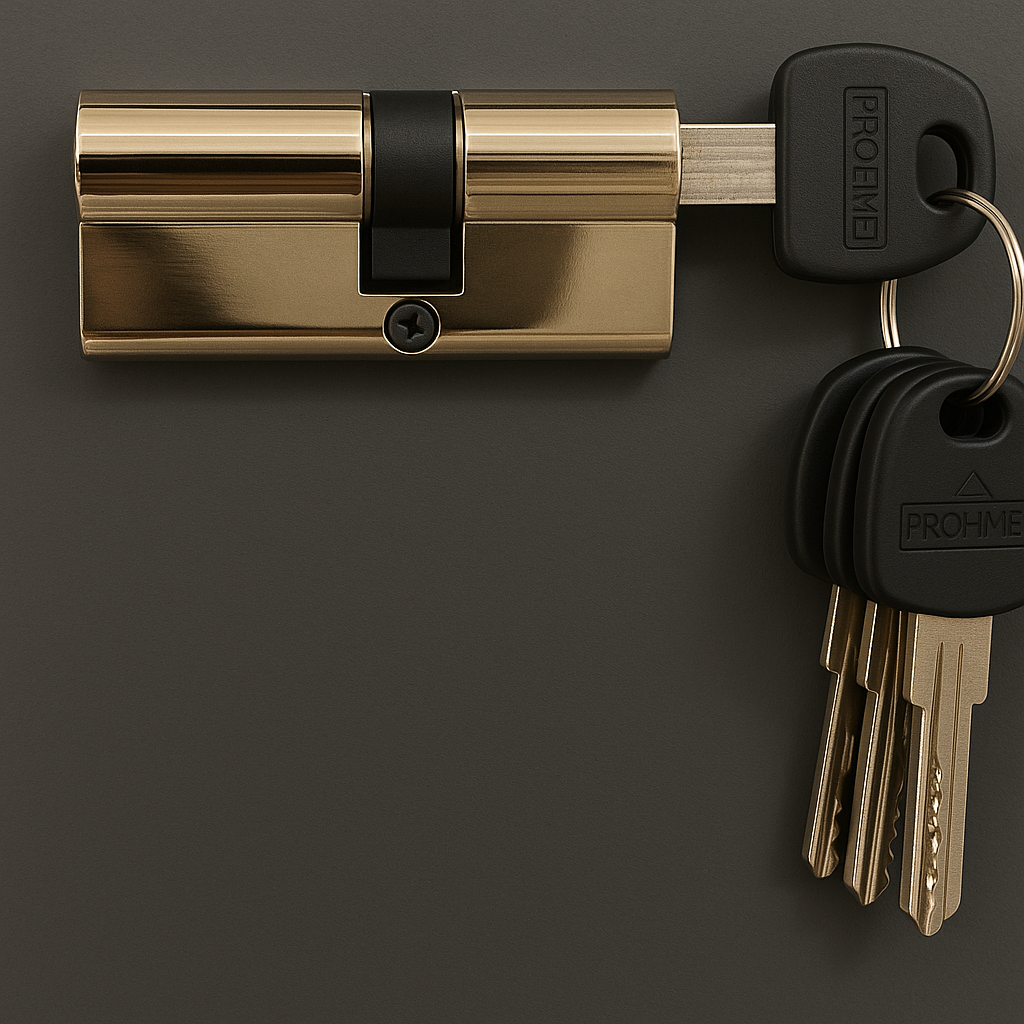 Цилиндр безопасности 80mm (35/45mm) 437163