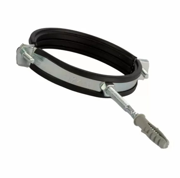 Оцинкованный хомут с гайкой 99–105 мм 3-1/2